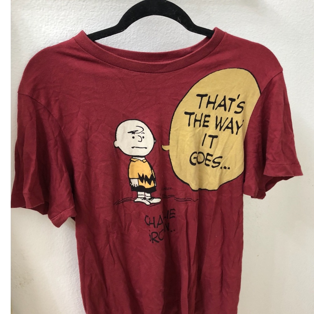 Uniqlo Charlie Brown graphic tee